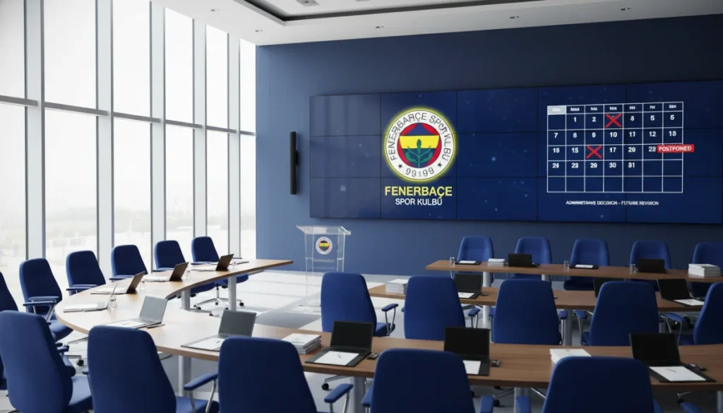 Fenerbahçe’nin Yüksek Divan Kurulu Toplantısı Ertelendi: Nedenleri ve Sonuçları
