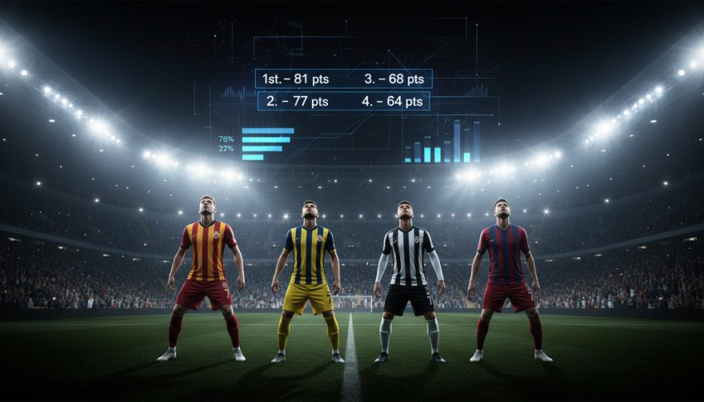 Galatasaray ve Fenerbahçe: Şampiyonluk Yarışında Son Durum Analizi